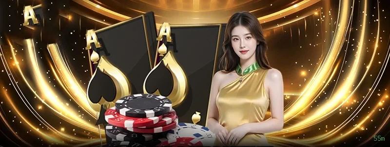 Imagem promocional do login da 55m